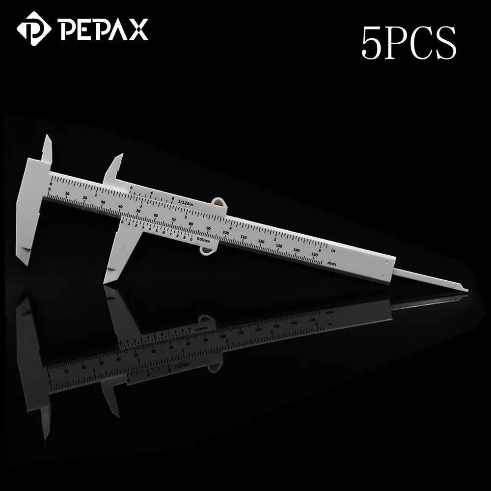 

5 шт., линейка для татуажа бровей, с нониусом