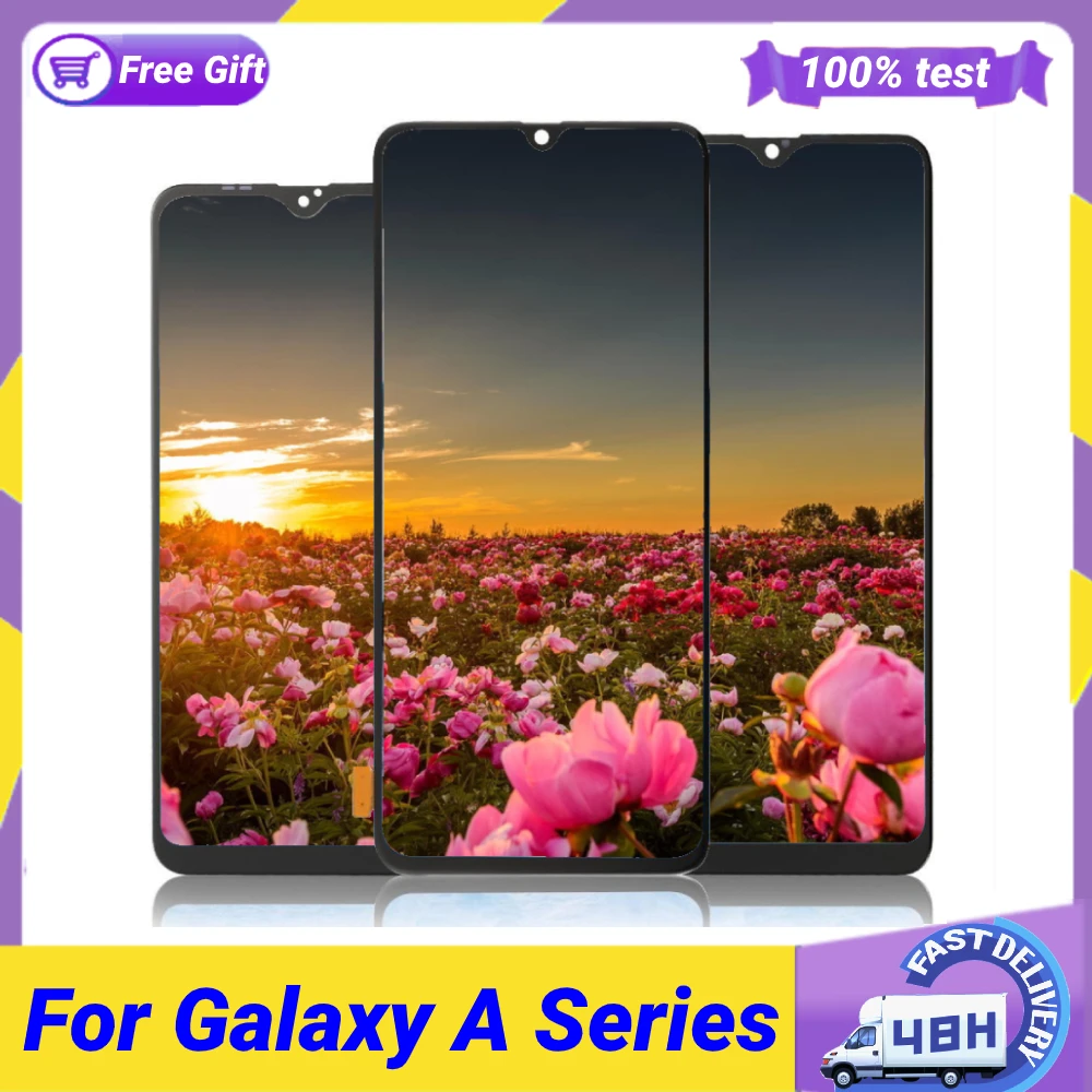 

Original LCD Screen For Samsung Galaxy A10 A20 A30 A40 A50 A70 Display A10 A50 A40 lcd Screen Touch Digitizer Assembly Pantalla