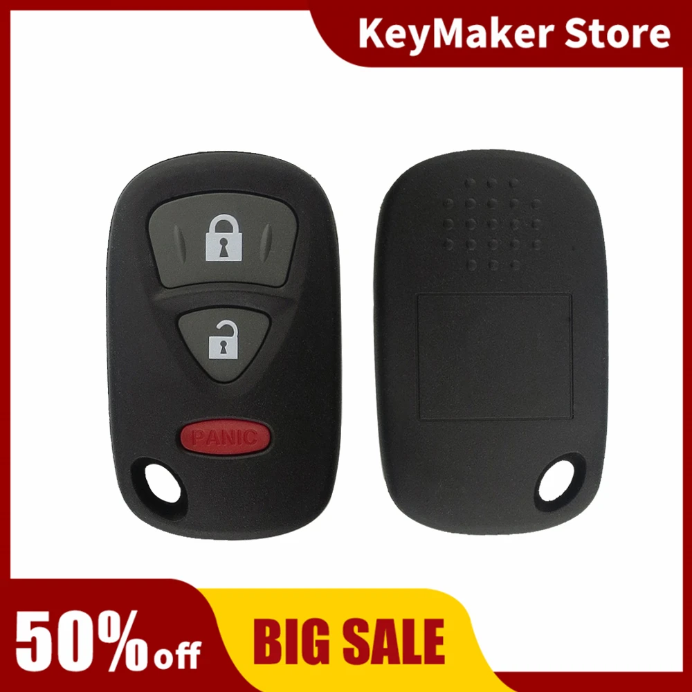 

OkeyTech Car Styling Replacement Remote Key Shell Case Fob Good Quality 2+1 Buttons for Suzuki Use for USA Grand Vitara SX4 XL-7