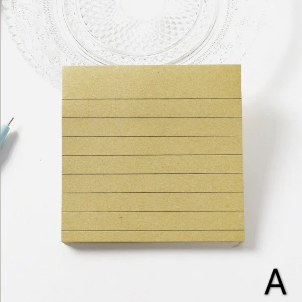 Квадратный для клеющего материала блокнот заметок сообщение портативный