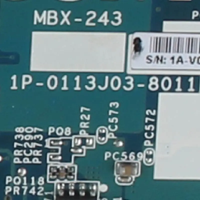 Материнская плата V081_MP-MB MBX-243 для ноутбука SONY Vaio VPCF23J VPCF23 GT540M 1 ГБ материнская