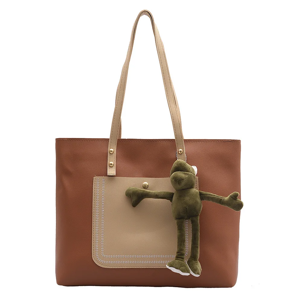 

On the new fashion texture armpit shoulder bag large capacity women Joker ins tote bag