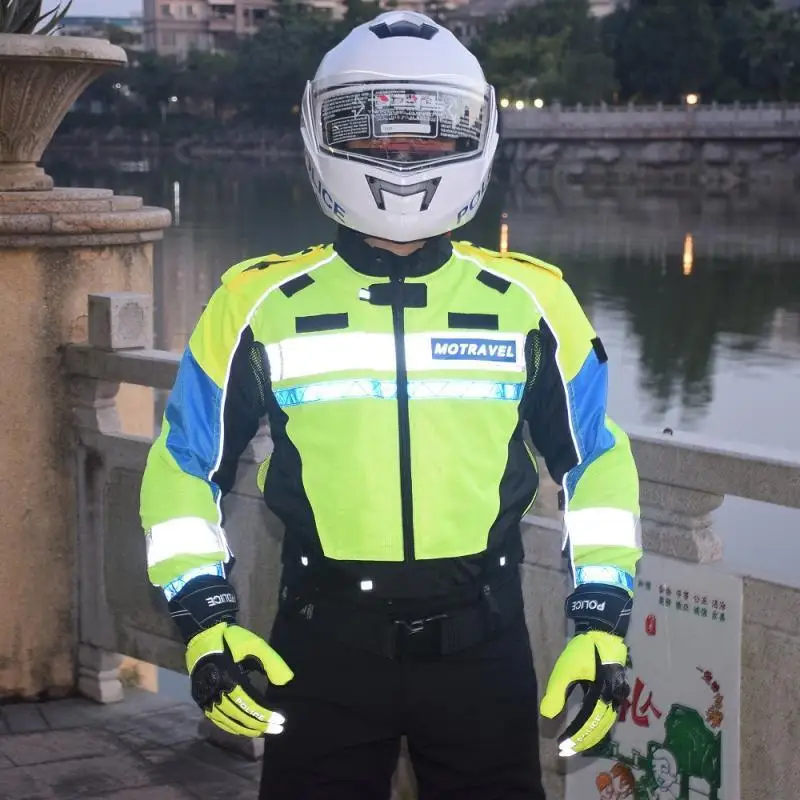 Мотоциклетная дышащая куртка MOTRAVEL сетчатая летняя одежда полицейская форма