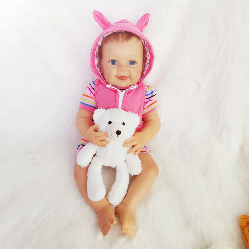 Кукла Avani Лиса куклы Новорожденные мягкие силиконовые виниловые младенцы