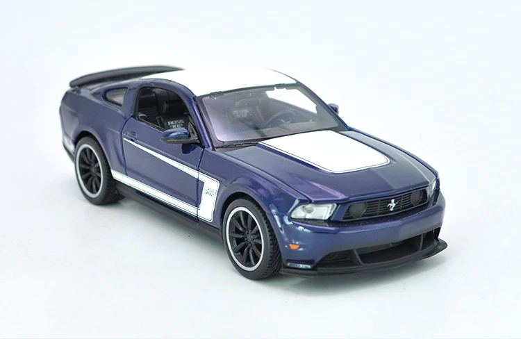 Maisto 1/24 1:24 2012 Ford Mustang Boss 302 спортивный гоночный автомобиль средство литья под