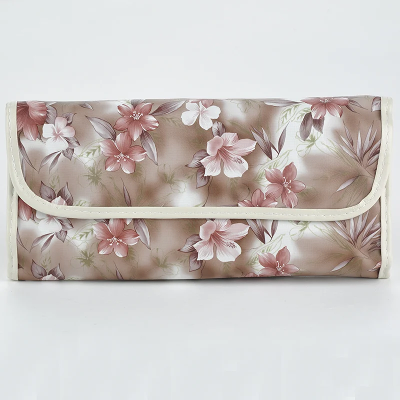 

12 pcs/Set Make-up Accessories Powder Brush Foundation+ Rose Flower Comestic Bag