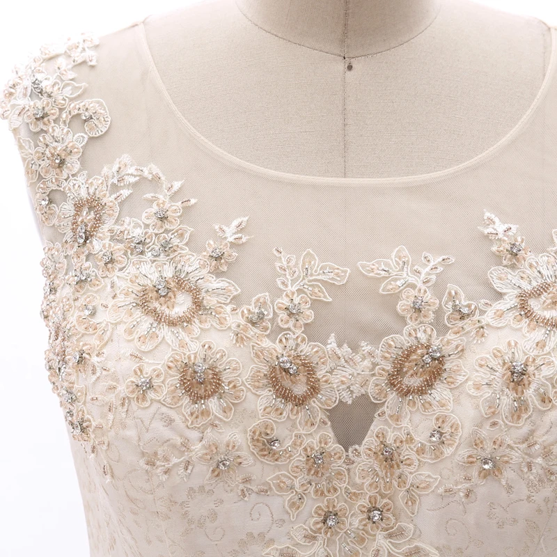 Kiss White Bridal Stock Clean Prom Dresses Long Evening Dresses 210225-019