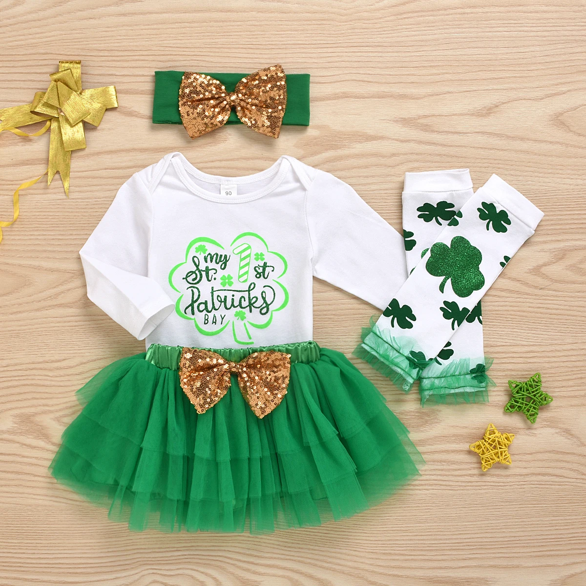 4 шт. детский костюм с юбкой пачкой на весну и осень|Комплекты одежды| |