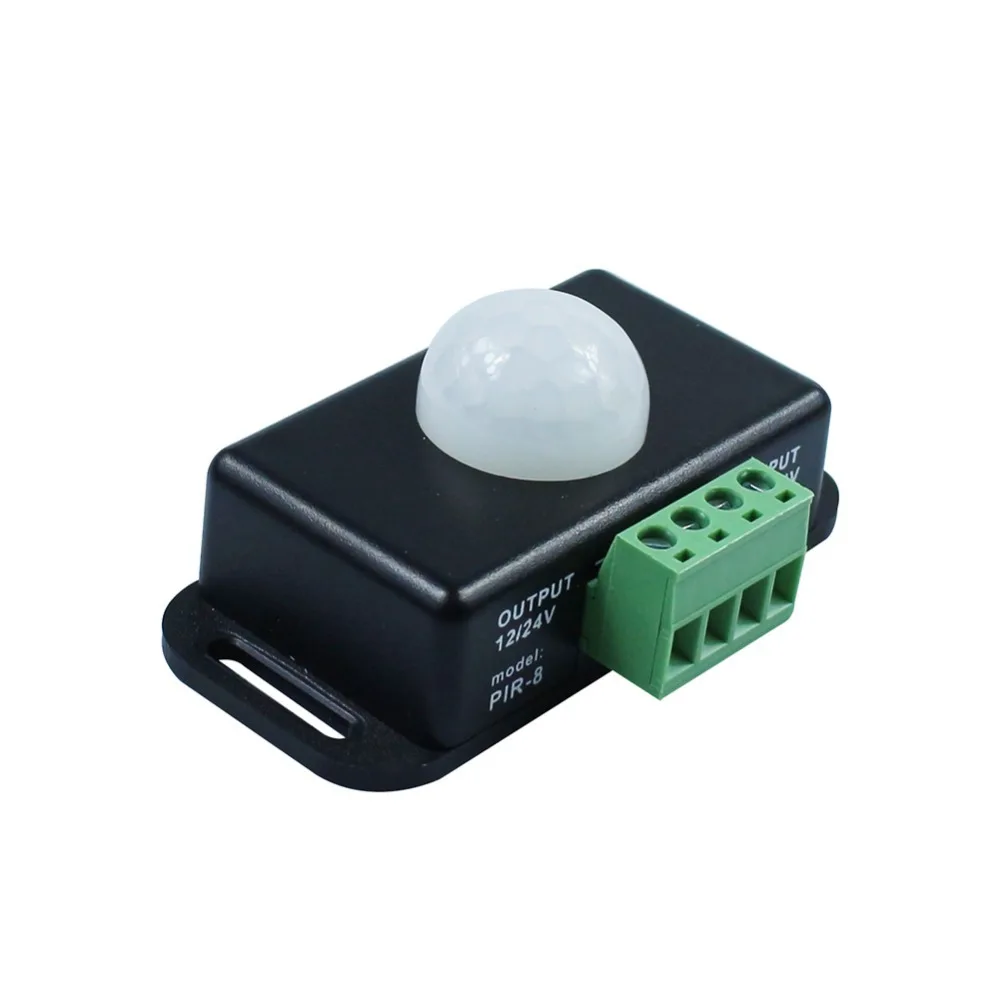 DC 12V/24V инфракрасный датчик движения PIR переключатель человека детектор для