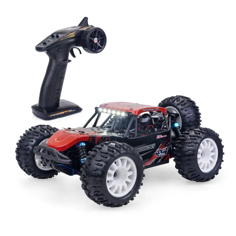 

RCtown ZD гоночный ракета DTK-16 2,4 ГГц 4WD 1/16 щетка светодиодный 40 км/ч RC автомобиль пустыня грузовик с светодиодный светильник RTR модель внедорожны...