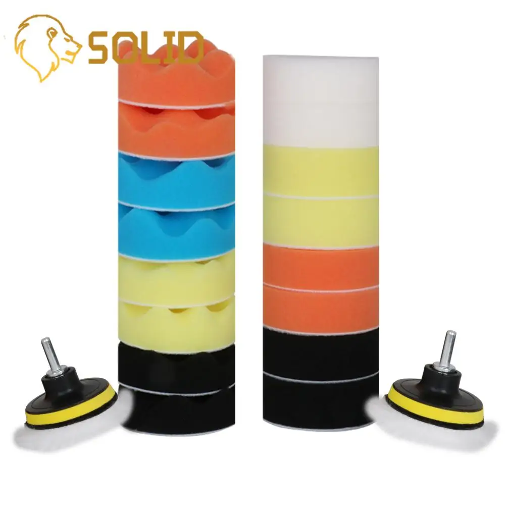 22 шт. 3 &quotАвтомобильный Полировщик колодки буферные полная полировка комплект