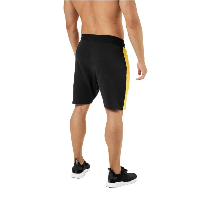 Мужские шорты, мужские облегающие Короткие штаны для фитнеса, бодибилдинга, бега, Мужские Прочные спортивные штаны, хлопковые шорты для фит... от AliExpress WW
