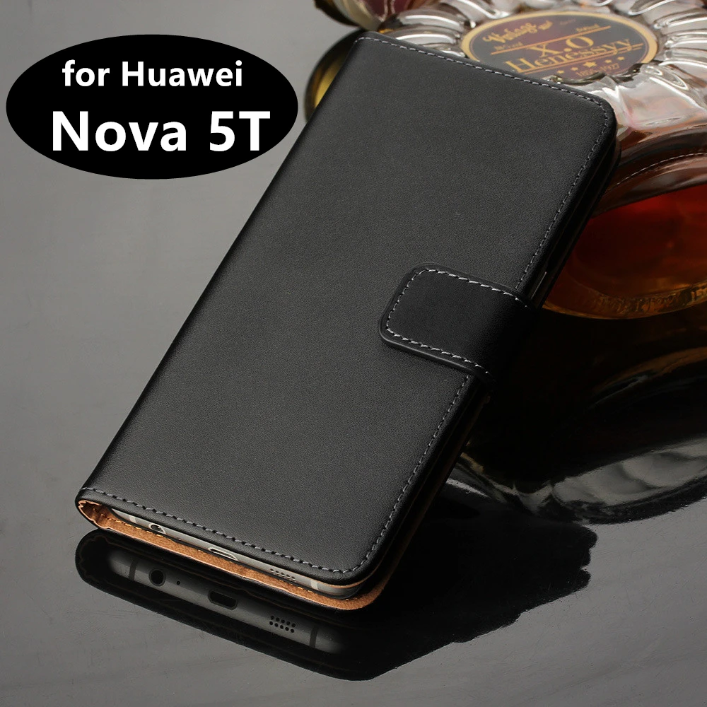 Премиум кожаный чехол с откидной крышкой Роскошный кошелек для Huawei Nova 5T