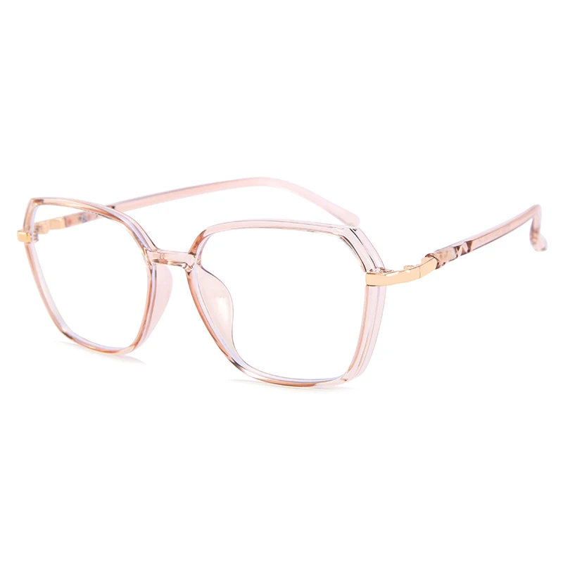 Винтажная оправа для очков женщин многоугольная в стиле ретро мужские очки