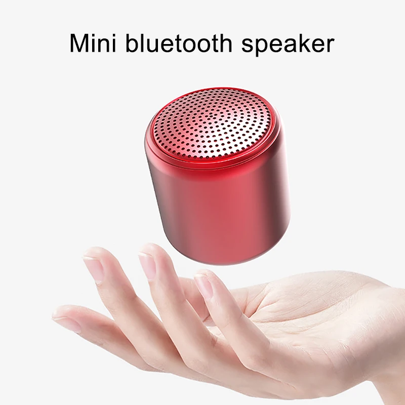 Уличная мини Колонка TWS с Bluetooth 360 объемный звук BT 5 0 Беспроводная колонка