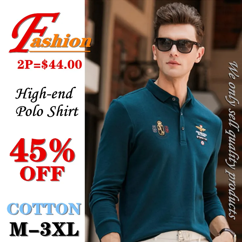 

Высококачественная Мужская Рубашка-Поло, мягкая, дышащая, удобная, цветная, не скатывается, сохраняющая тепло, хлопковая, деловая, повседнев...