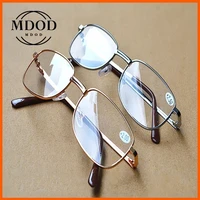 2022 trending metal frame presbyopia glasses with resin lenses comfy light glass for unisex reading glasses 1 0 to 4 0
