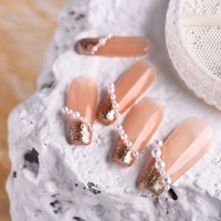 accessories pearl nail art jewelry diy nail ornaments 3d nail art decoration