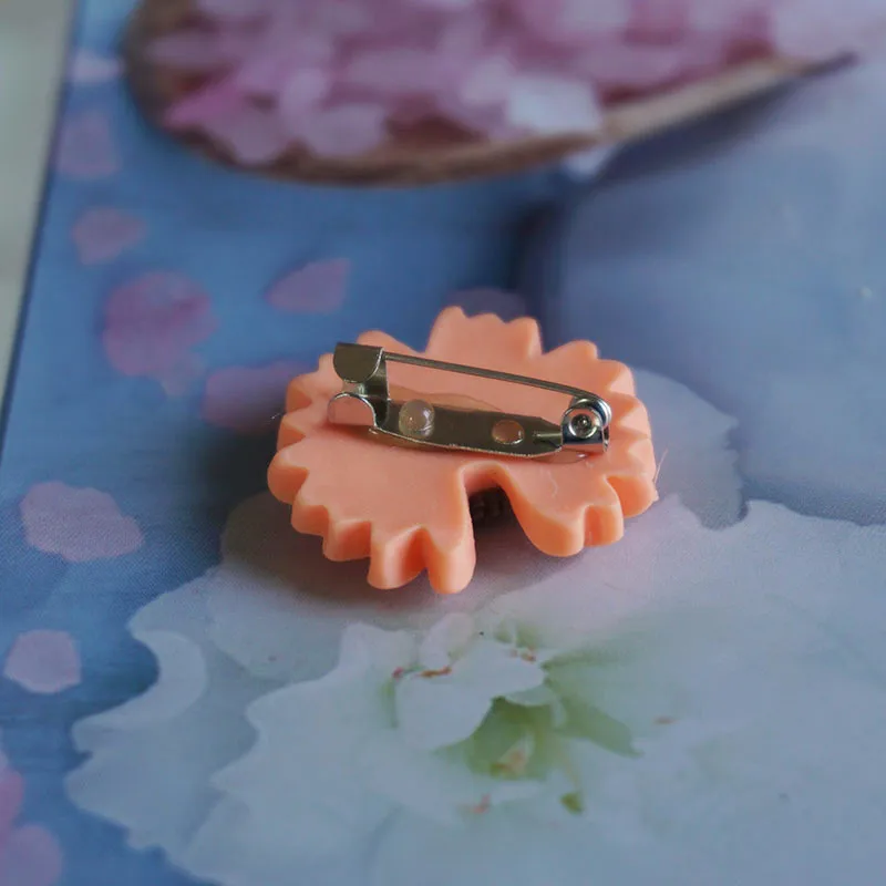 

8 Pcs/Lot Small Flower Brooch Badges Set Brooch For Woman Girl Lady Collar Pins Bag Clothing Accessories Gifts Corsage