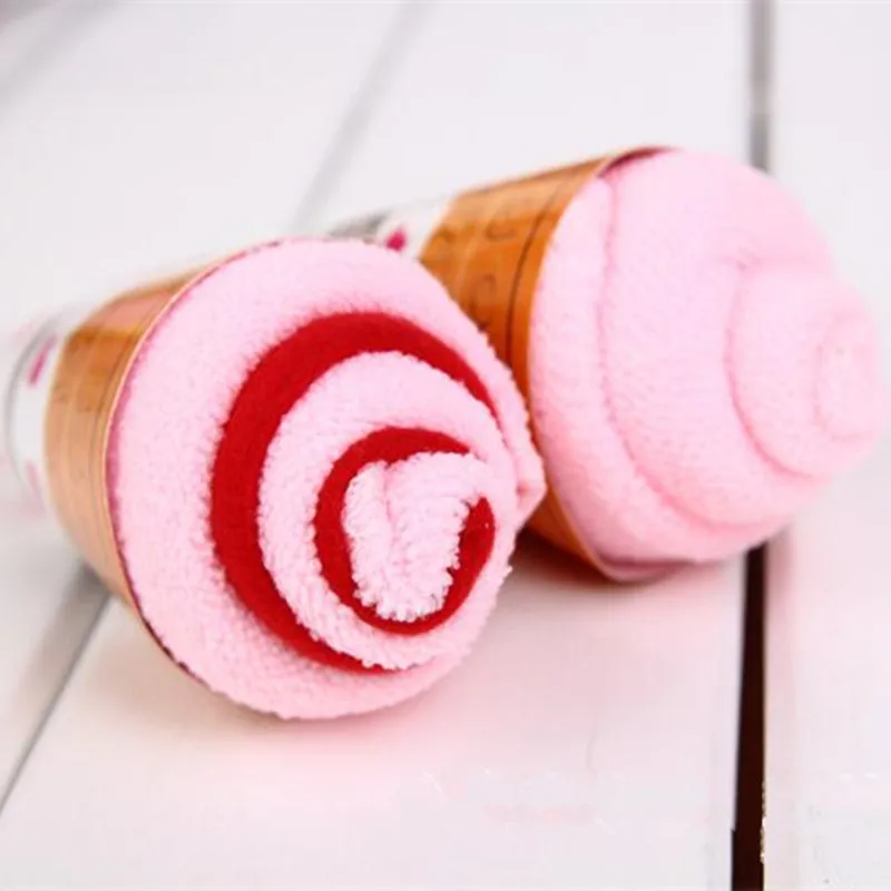 Красочное полотенце в форме мороженого мягкое украшение для гостевечерние НКИ