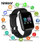 Смарт-часы Ninkear 116Plus для мужчин и женщин, Детские Водонепроницаемые спортивные Смарт-часы с пульсометром и тонометром для Apple Android