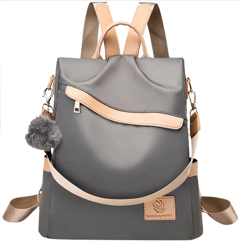

MTONG 2021 New Arrival Summer Women Fashion Backpack Large Capacity PU Leather Girl's Bag Anti Theft Waterproof Schoolbag