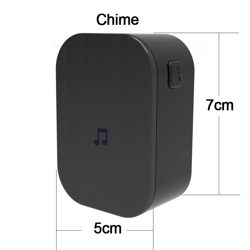 720P Смарт дверной Звонок камера WiFi видео видеодомофон с Chime IP звонок беспроводная