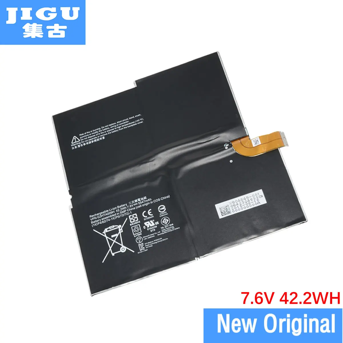 Оригинальный аккумулятор JIGU для планшета 7 6 В 42 Вт/ч G3HTA009H MICROSOFT Surface Pro 3 Pro4 PRO