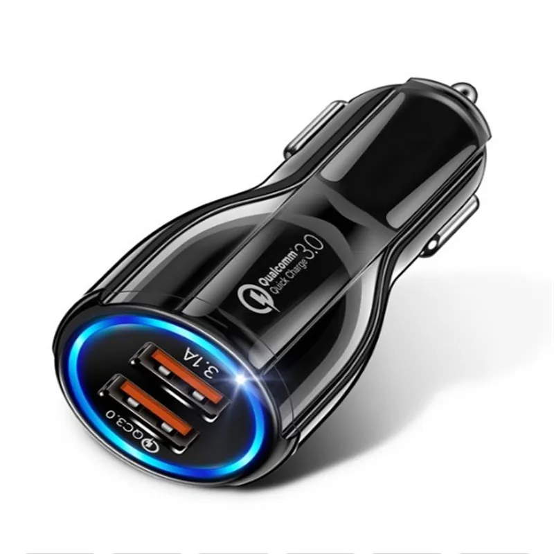 QC 3 0 быстрое автомобильное зарядное устройство магнитный Micro USB кабель для Samsung A50
