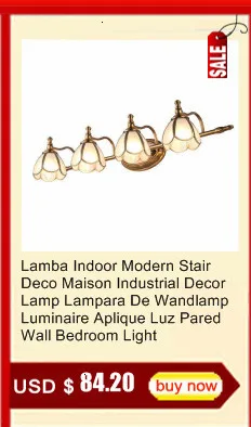 Badkamer Verlichting Industrieel лампа туалетный столик Wandlampen Lampara De Pared интерьер Wandlamp для дома настенный светильник для спальни