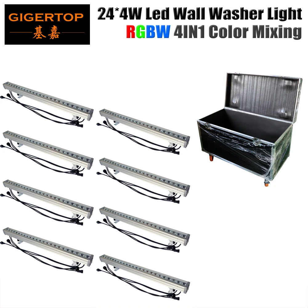 Guangzhou Led Stage Lighting 8 шт. в упаковке 24x4 Вт красный/зеленый/синий/белый 4 цвета для