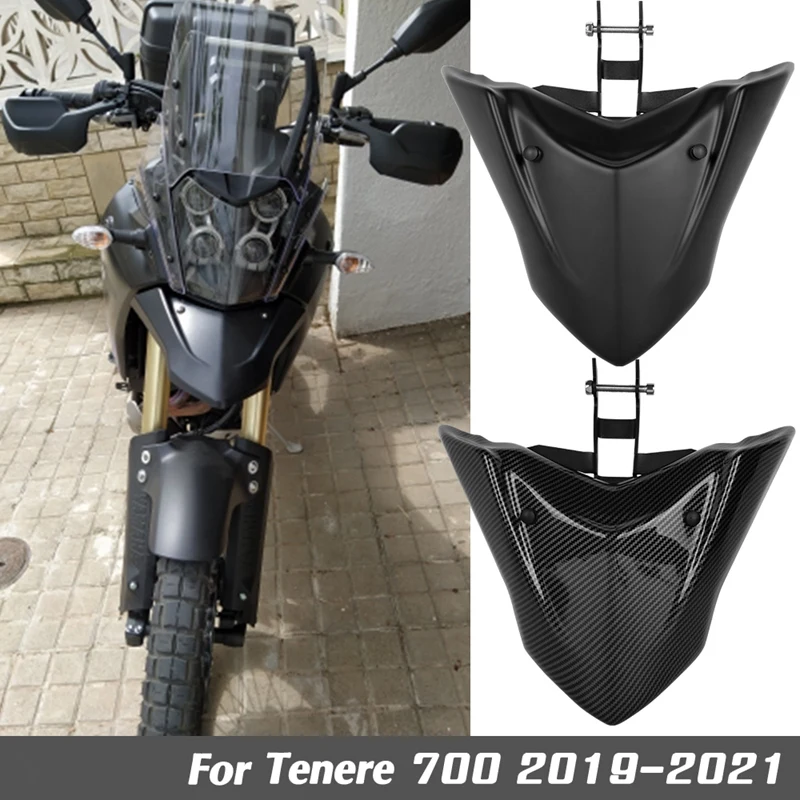

Motorcycle Front Wheel Mudguard Beak Nose Extension Cover Fairing for Yamaha T700 Tenere 700 2019-2021