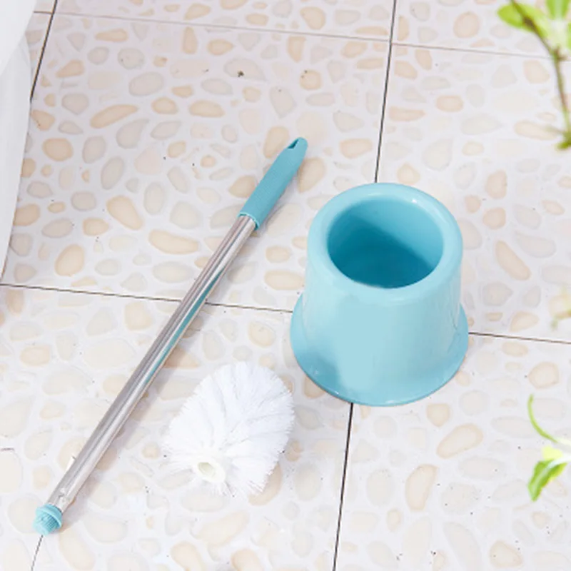 

Toilet Cleaning Brush Bathroom Long Handle Stainless Steel with Antique Stand Base BJStore BJStore