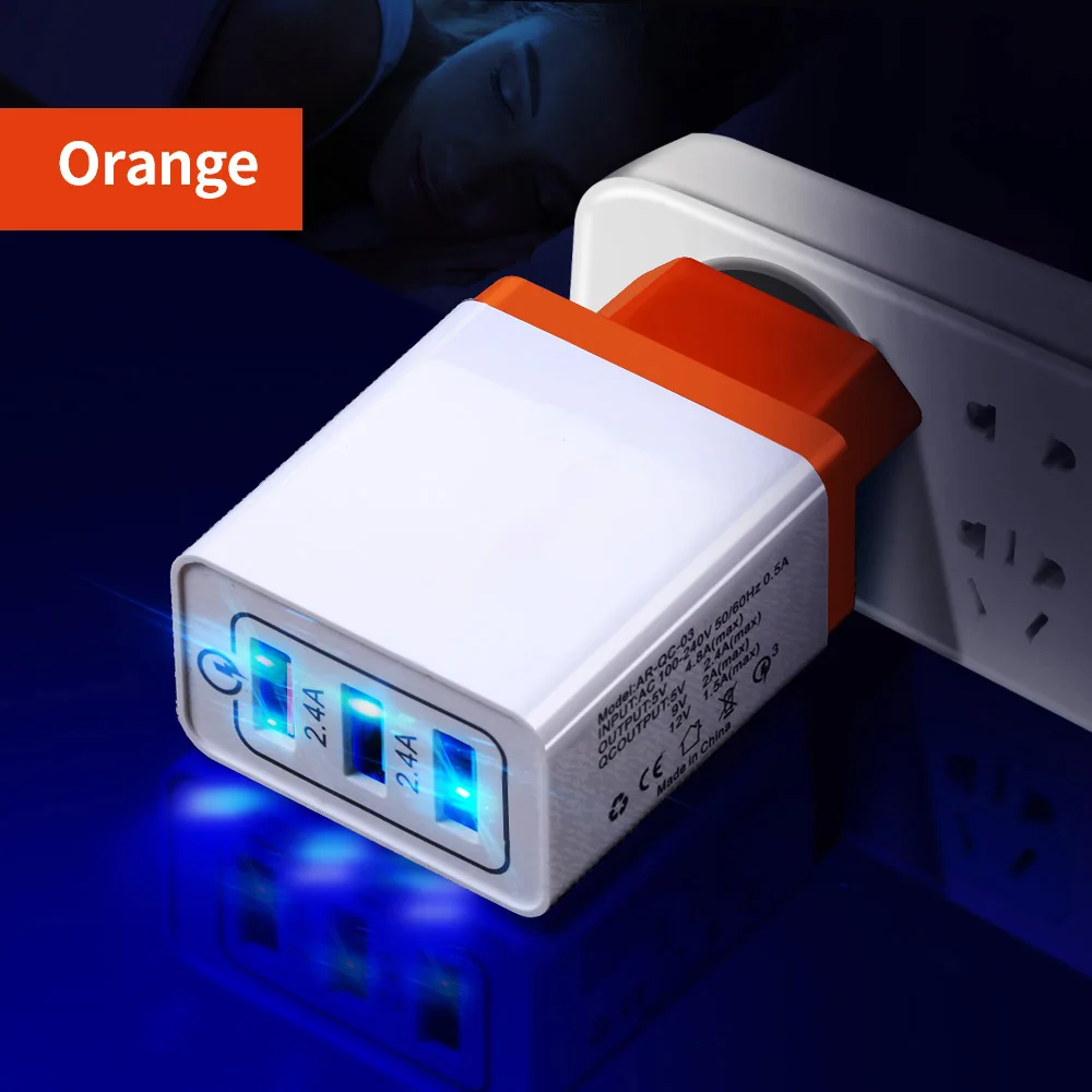 Зарядное устройство Marjay Quick Charge 3,0 USB с 3 портами QC3.0 QC, зарядное устройство для мобильных телефонов для iphone, samsung, Xiaomi, huawei, настенное зарядное устройство для путешествий