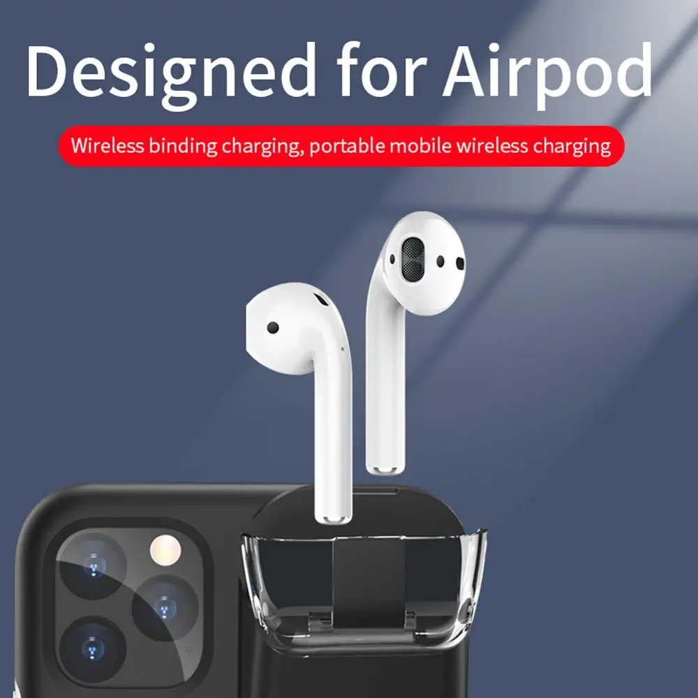 Чехол для iPhone 11 Pro Max Xs Xr X 10 8 7 6s Plus SE 2020 чехол зарядки AirPods Жесткий Прямая