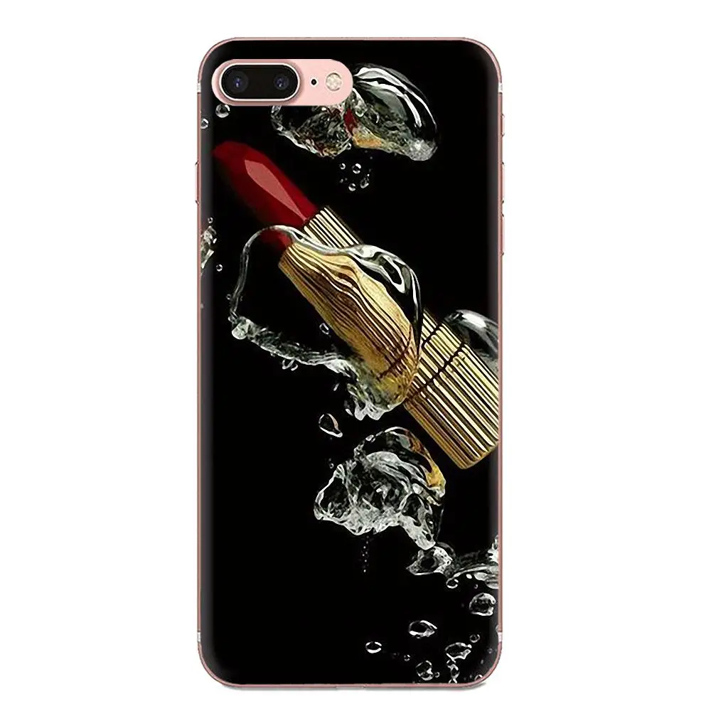 Мягкий защитный чехол красота макияж помада для Xiaomi Redmi Mi 4 7A 9T K20 CC9 CC9e Note 7 9 Y3 SE рro