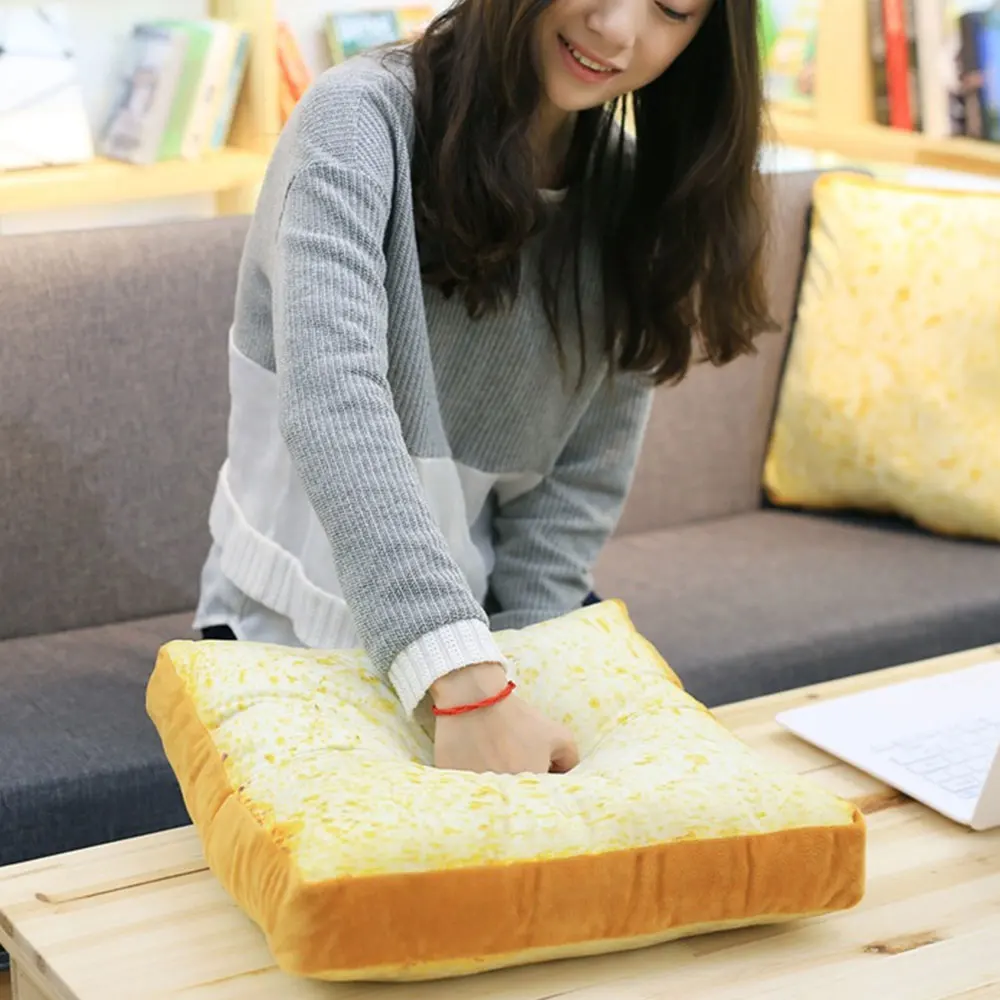 Подушка для кошек тостов хлеба среза имитация домашних животных подушка