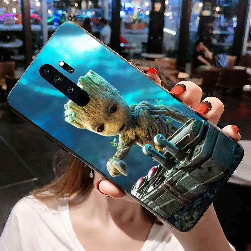 

Guardians of the Galaxy Groot Rocket Phone Case for Redmi 9A 8A 7 6 6A Note 9 8 8T Pro Max Redmi 9 K20 K30 Pro