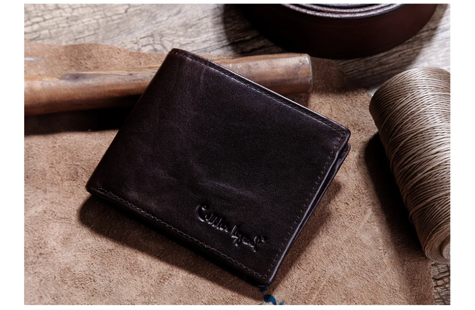 Cobbler Legend известный бренд мужские кошельки из натуральной кожи мужской кошелек ручной работы мужские кошельки для денег кошелек с держателем для ID карты