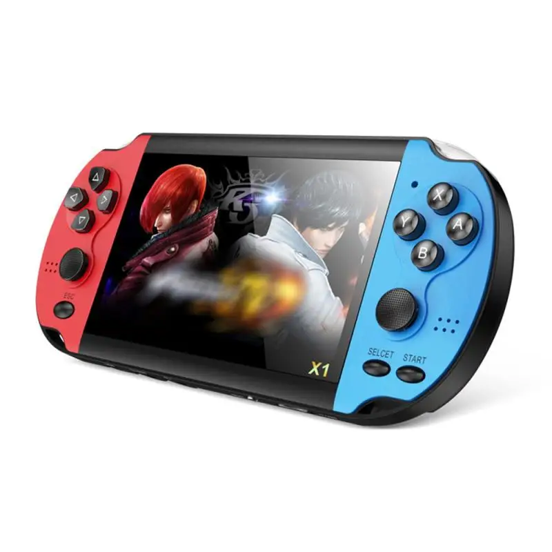 

X1 4.3-inch Handheld Game Console Built-in 10000 Games Video Game Consoles 4.3-inch Classic Dual-Shake Consolas De Videojuegos
