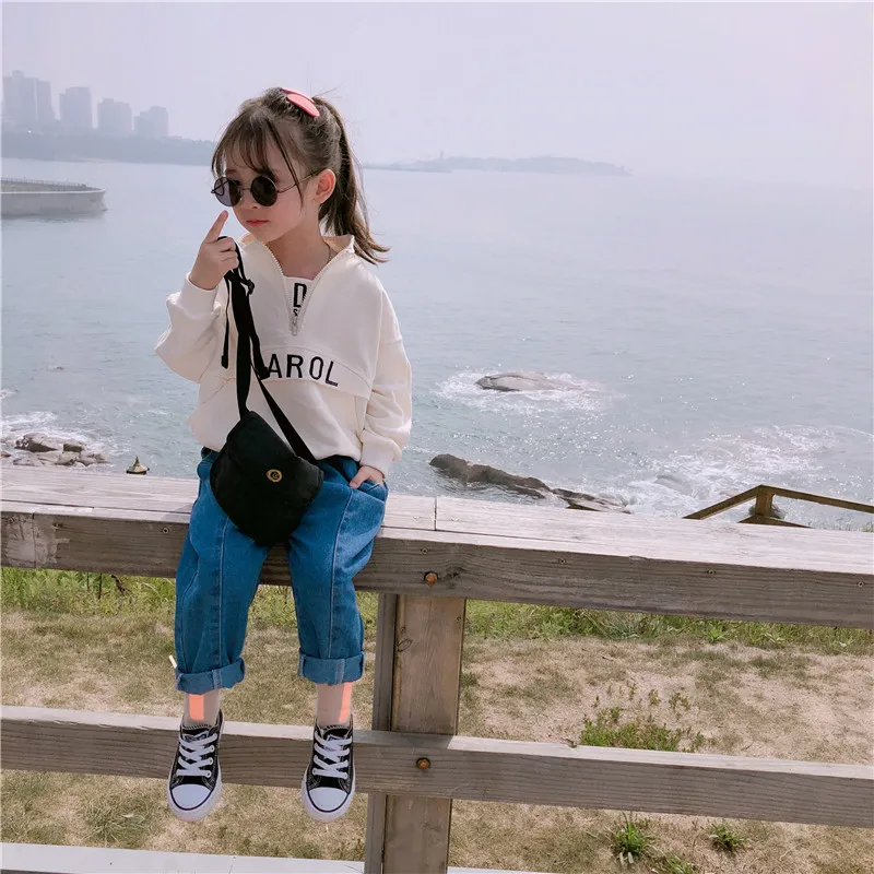 Осень 2019 Новое поступление Хлопковая универсальная толстовка на молнии с