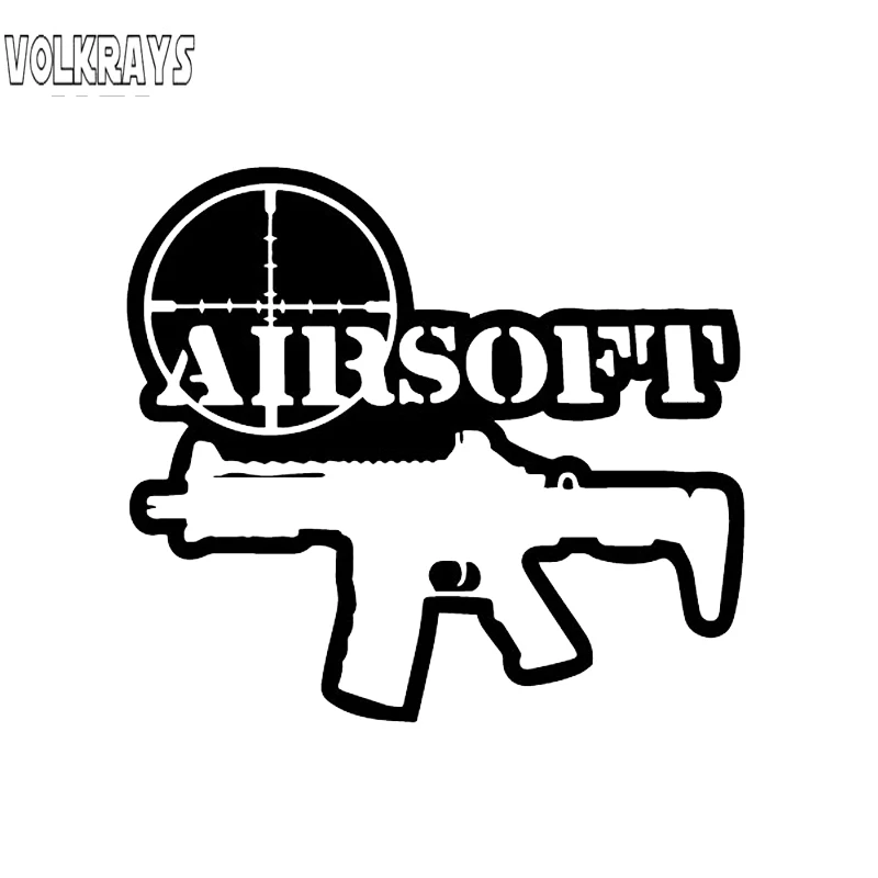 Веселая наклейка для автомобиля Volkrays страйкбол тактический пистолет аксессуары
