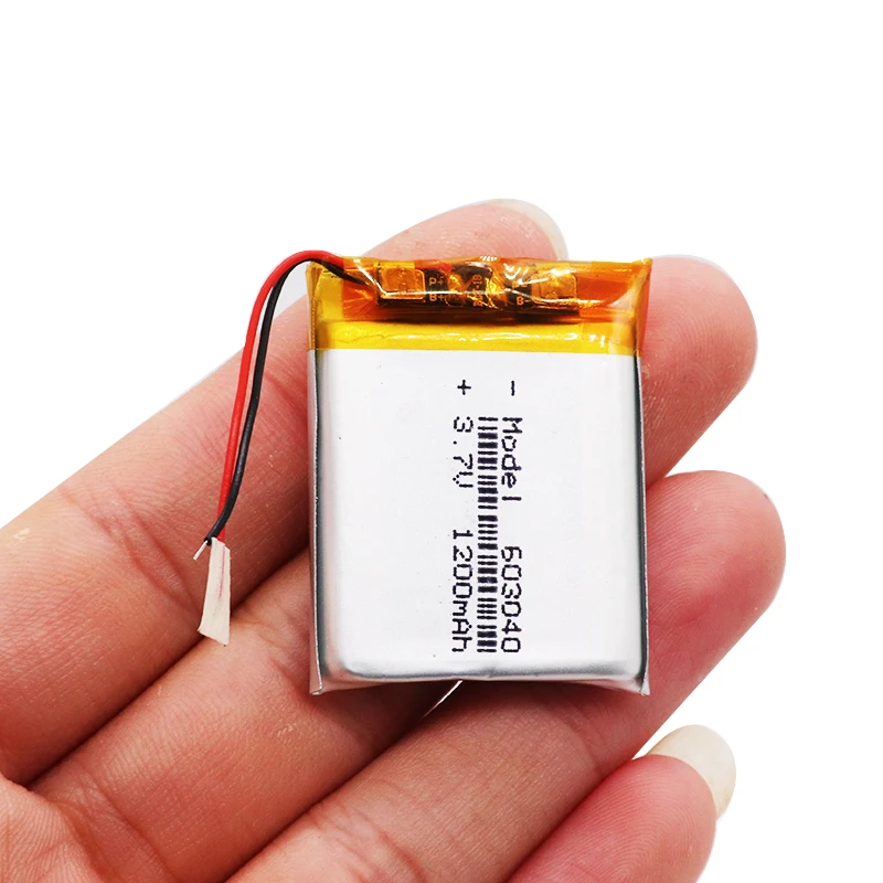 3 7 V литиевая полимерная аккумуляторная батарея 1200mAh 063040 GPS навигатор MP3 Bluetooth
