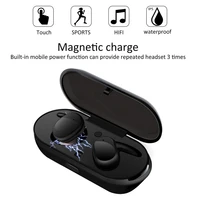 tws bluetooth compatible 5 0 earphones charging box wireless headphone stereo sports waterproof hifi earbud headsets with mic