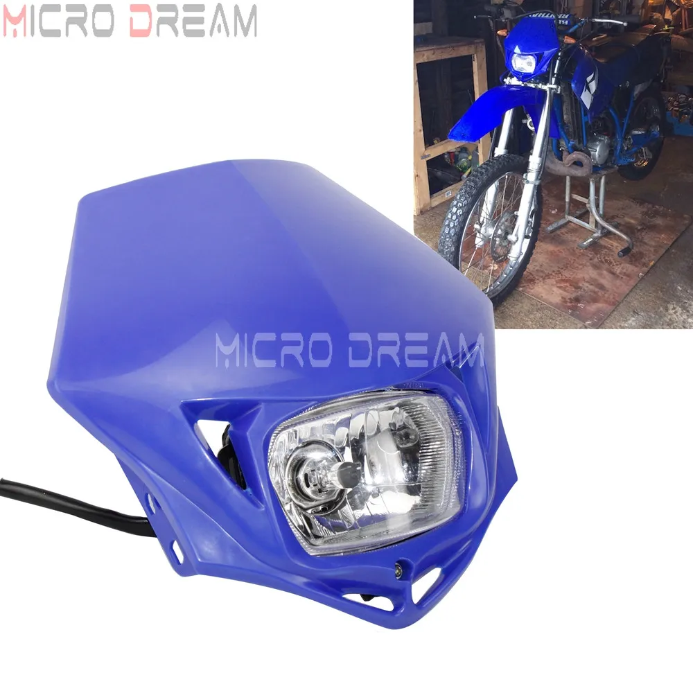 Фара мотоциклетная внедорожная 35 Вт для мотоцикла внедорожника Supermoto E mark E4 фара