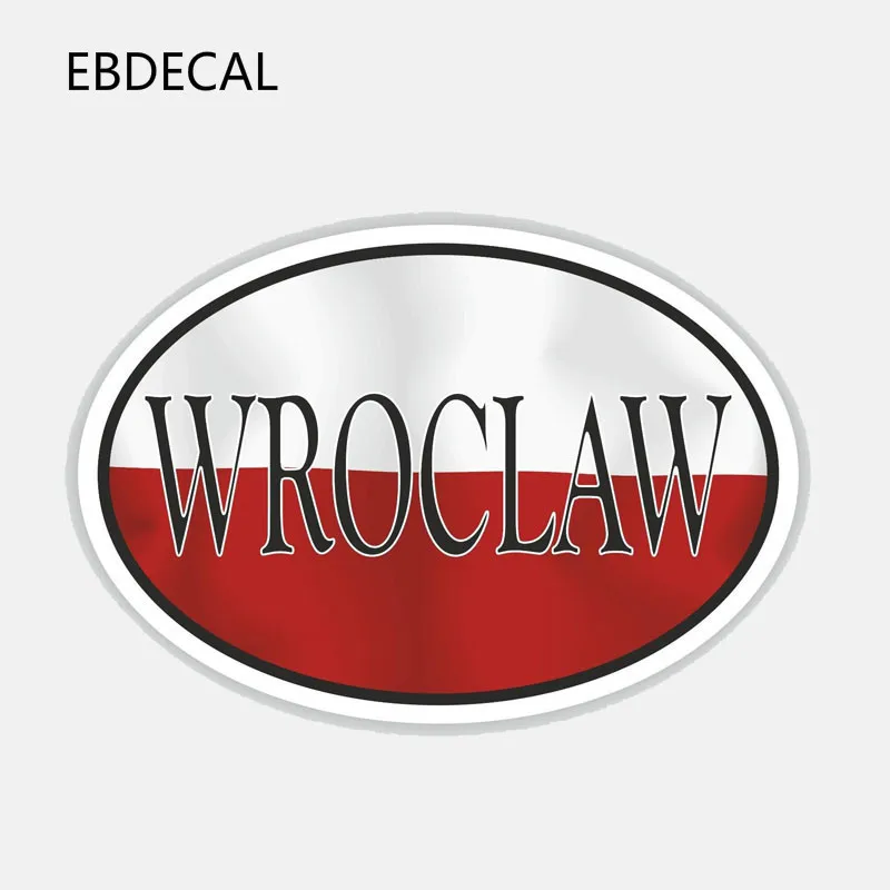 Наклейки Вроцлав для Авто/бампер/окно/наклейка на стену наклейки DIY Декор