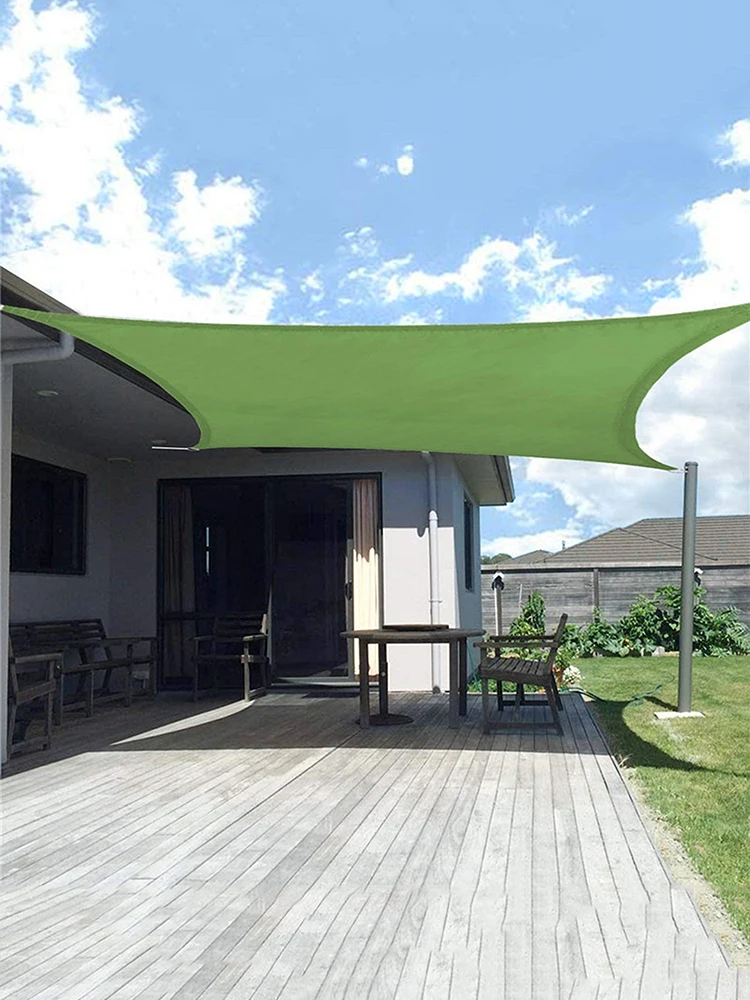 

Waterproof Sun Shelter Shade Sail Sunshade Protection Awning Camping Shade Cloth Large For Outdoor Canopy Garden Patio