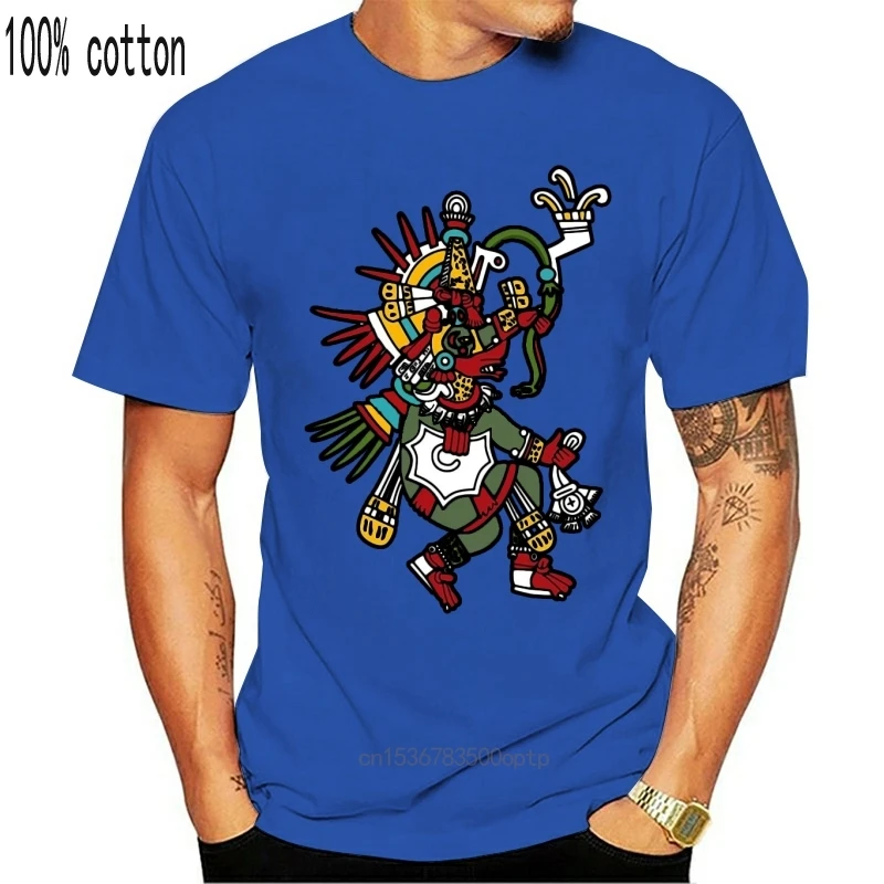

Quetzalcoatl T-Shirt Aztec God Deity Feathered Serpent Tee