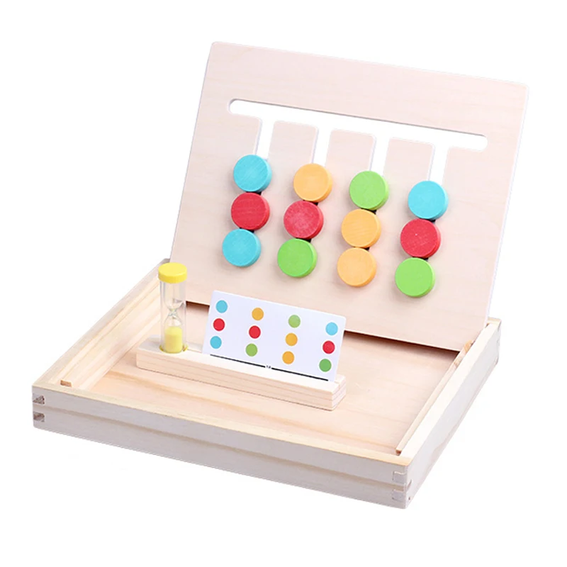 

Four Color Game Jouet Carte Cognitive Jeux Montessori Educatif Zabawki Dla Dzieci Edukacyjne Kinder Spielzeug