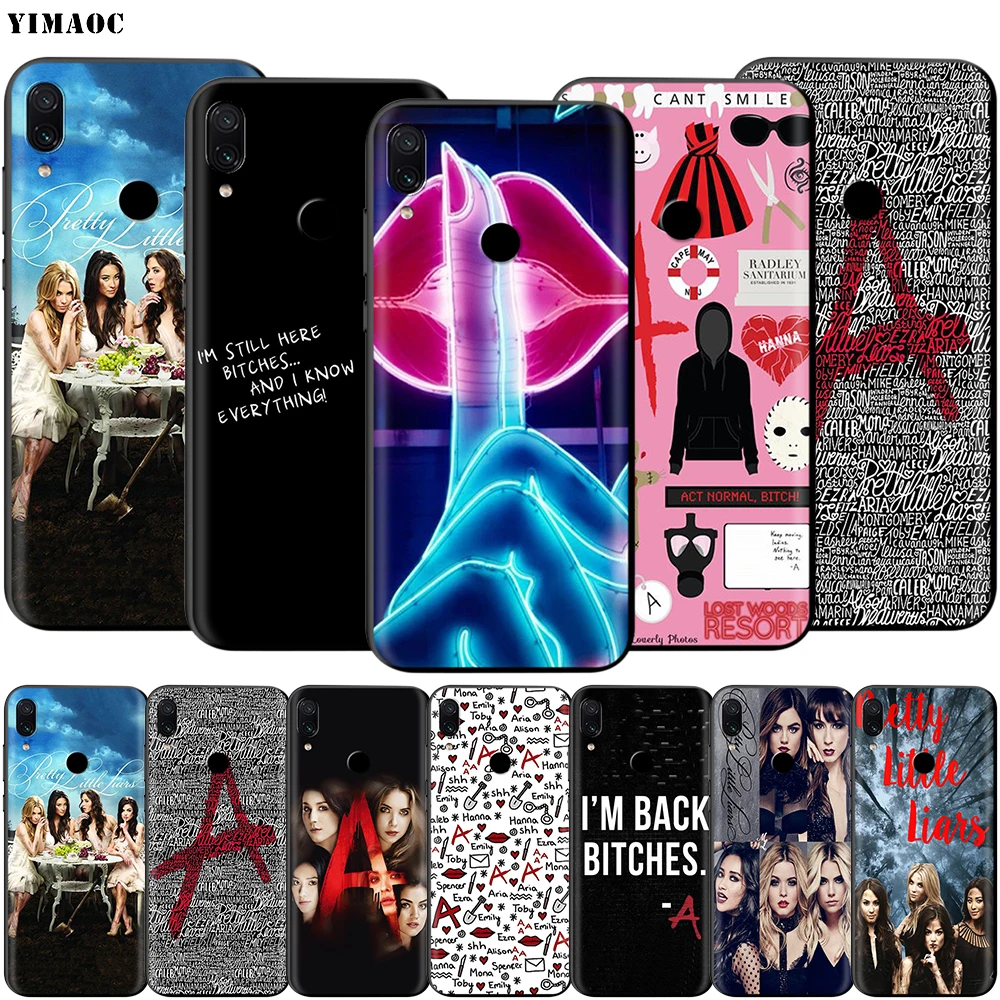 Чехол Pretty Little Liar для Xiaomi Redmi Note 4 4x 4a 5 5a 6 8 8A MI 9 9s 10 8T K30 Pro Max Lite Plus|Бамперы| |